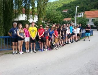 Family active holiday in Croatia