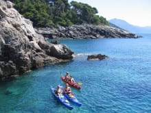 Croatia family kayaking week