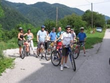Family cycling active holidays