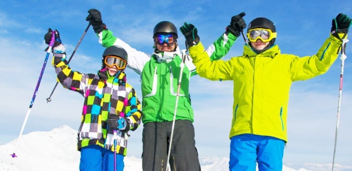 skiing teenage holiday slovenia